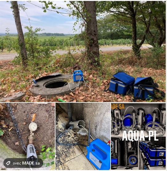 AQUA PL detection canalisation d'eau enterrée