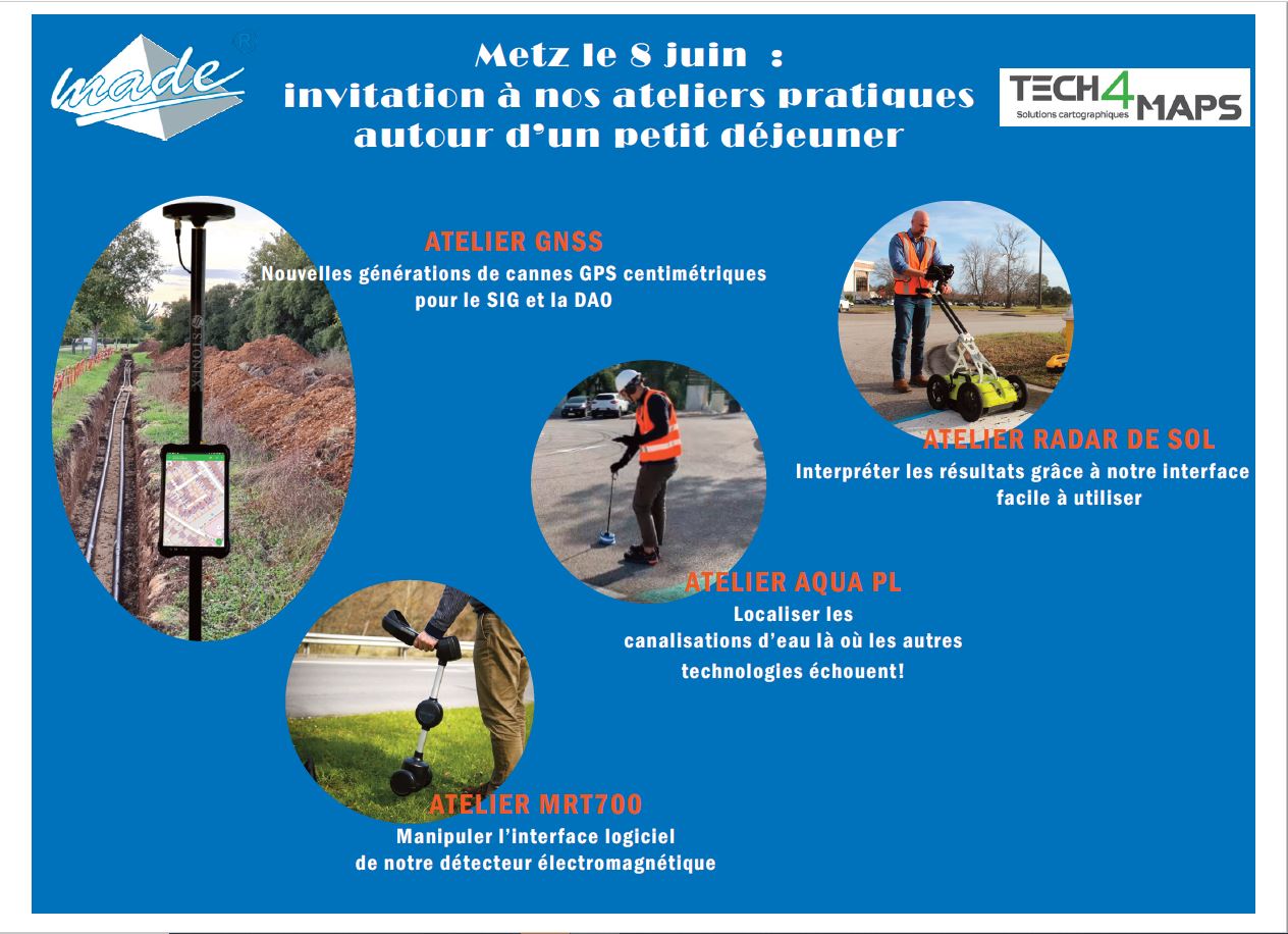 Made Tech4Maps dcouverte technique METZ