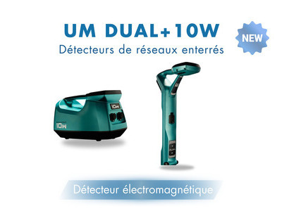 UM DUAL + 10W - Pipe and cable locator