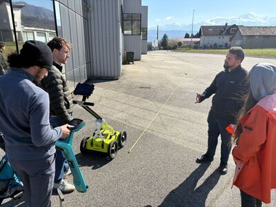 D�monstration terrain r�ussie avec RISALP 38 � Chapareillan