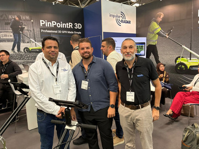The PinPoint 3D makes its European debut at INTERGEO!