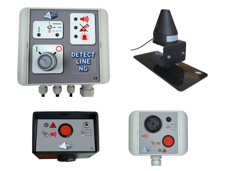 DETECT LINE NG for auxiliary loading crane